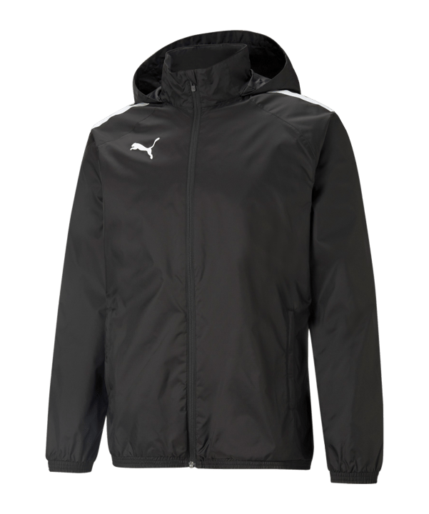 PUMA teamLIGA Allwetterjacke Schwarz