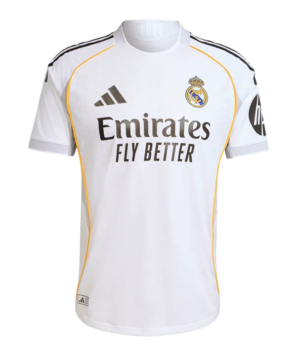 adidas Real Madrid Authentic Trikot Home 2025/2026 Weiß